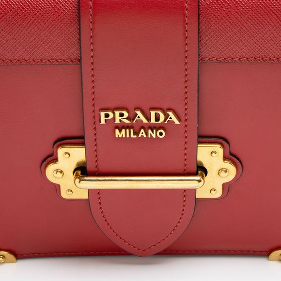 Prada Calfskin Cahier Shoulder Bag - Picture 8 of 15